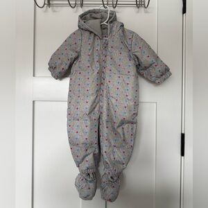 GAP Baby Snowsuit with Colorful Dots